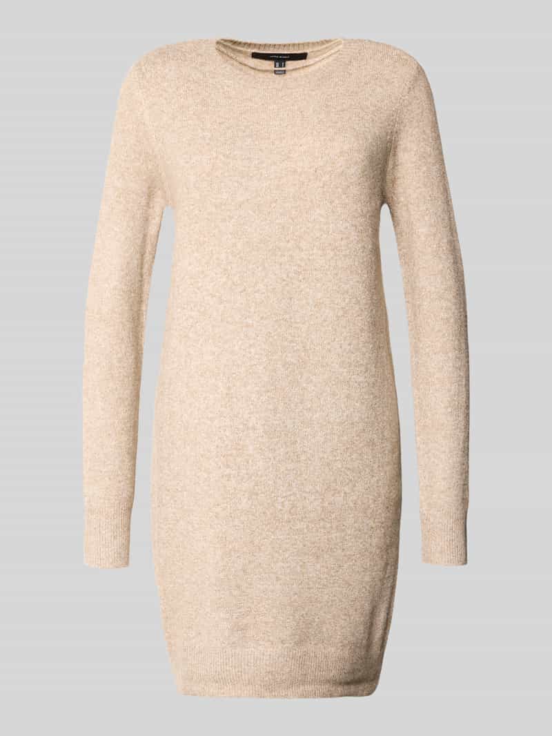 Vero Moda Gebreide jurk VMDOFFY LS O-NECK DRESS GA NOOS