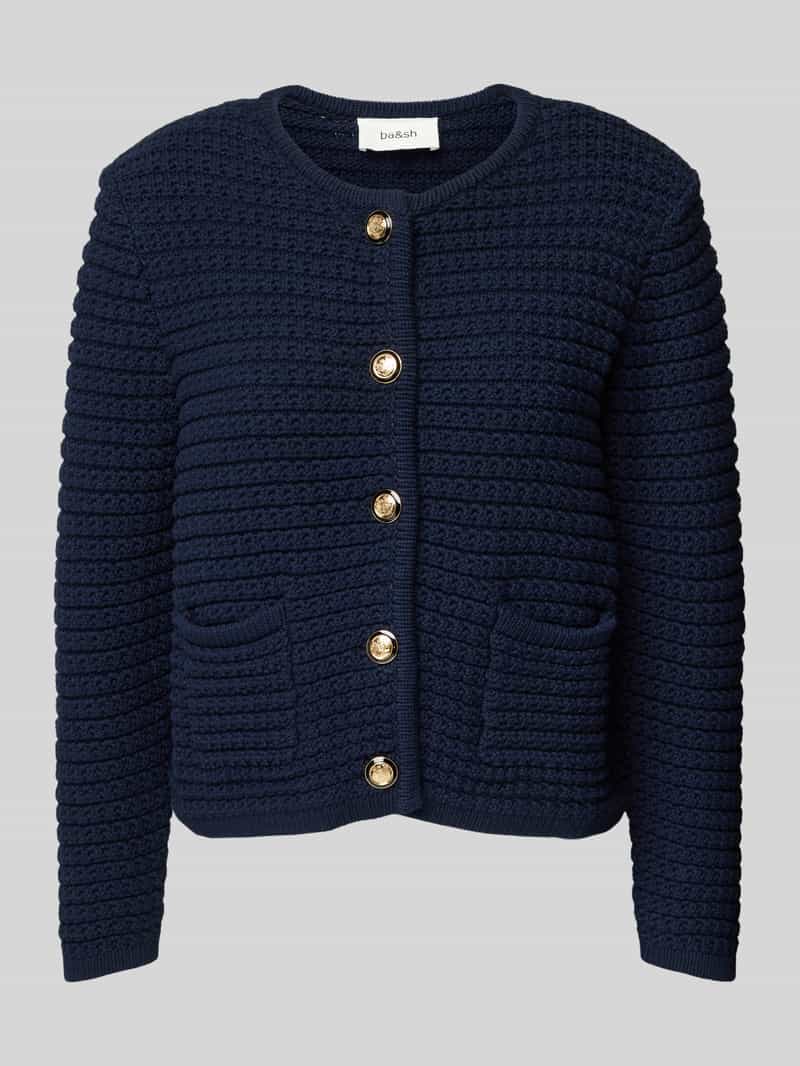 Bash Cardigan met opgestikte zakken model 'GASPARD'