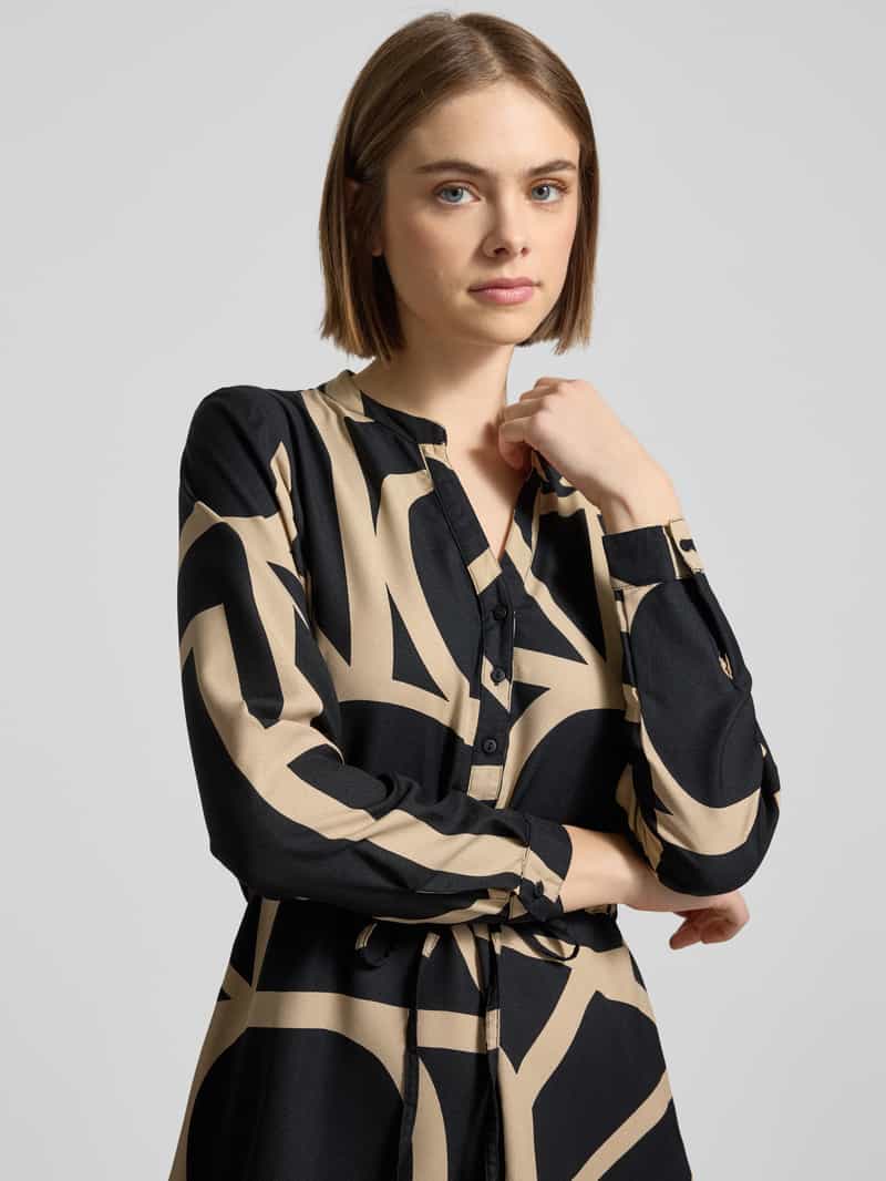 Only Getailleerde mini-jurk met all-over motief model 'CORY'