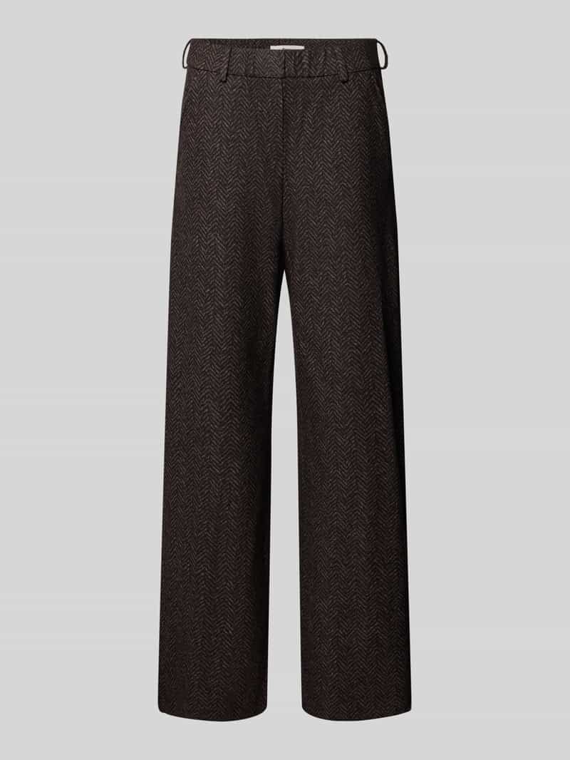BRAX Wijdvallende broek met viscose model 'Maine'