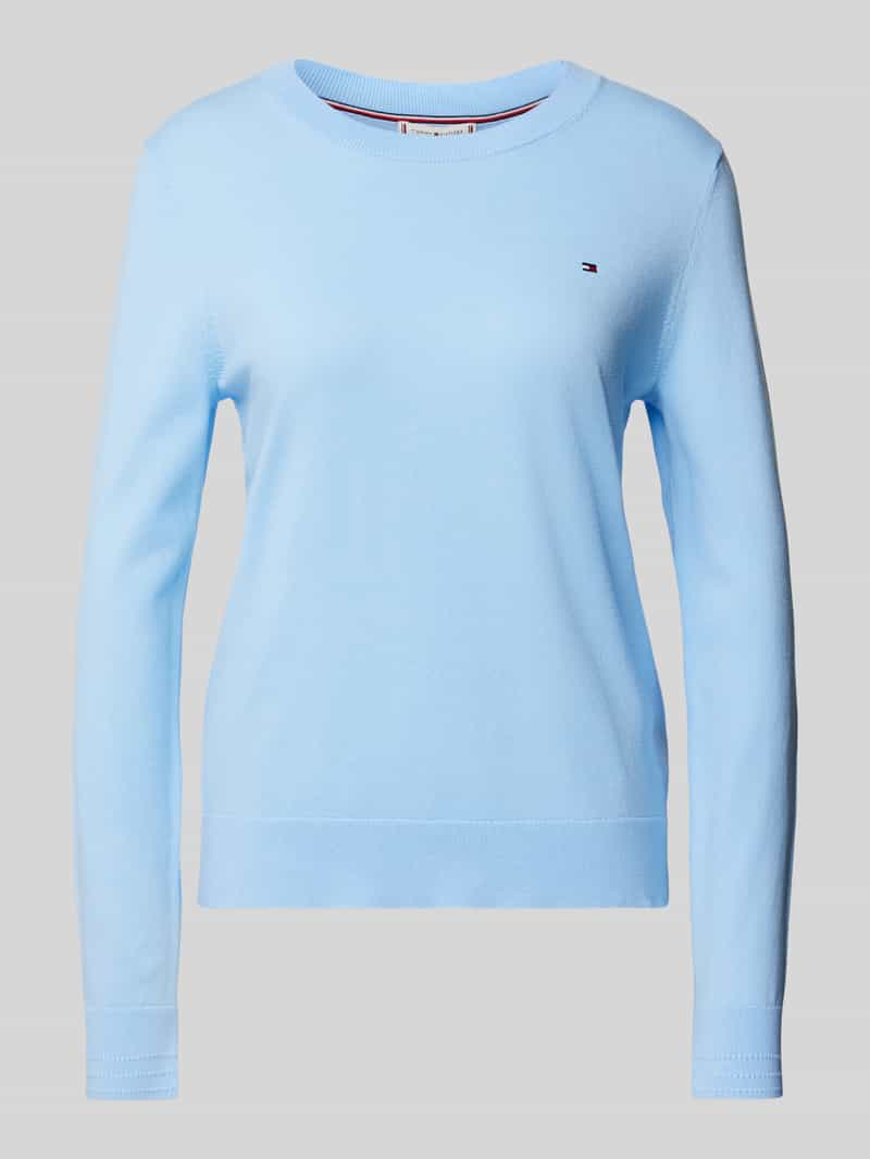 Tommy Hilfiger Gebreide pullover met logostitching