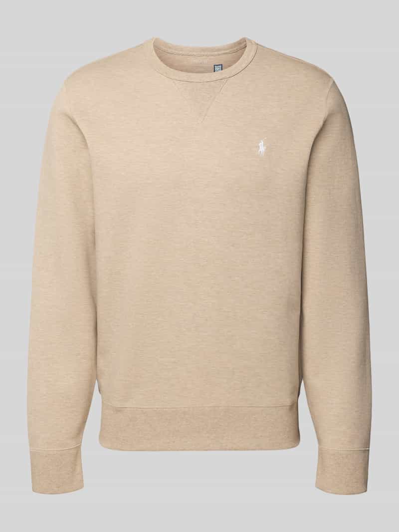 Sweatshirt met labelstitching