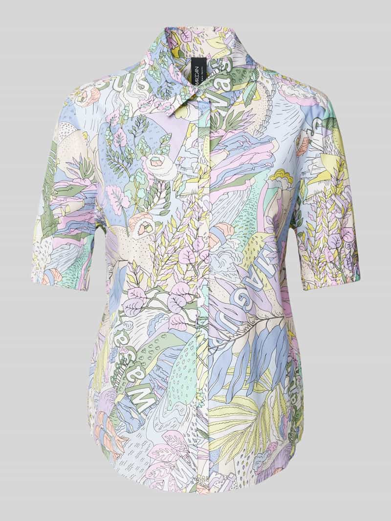 Marc Cain Regular fit overhemdblosue met 1 2-mouwen