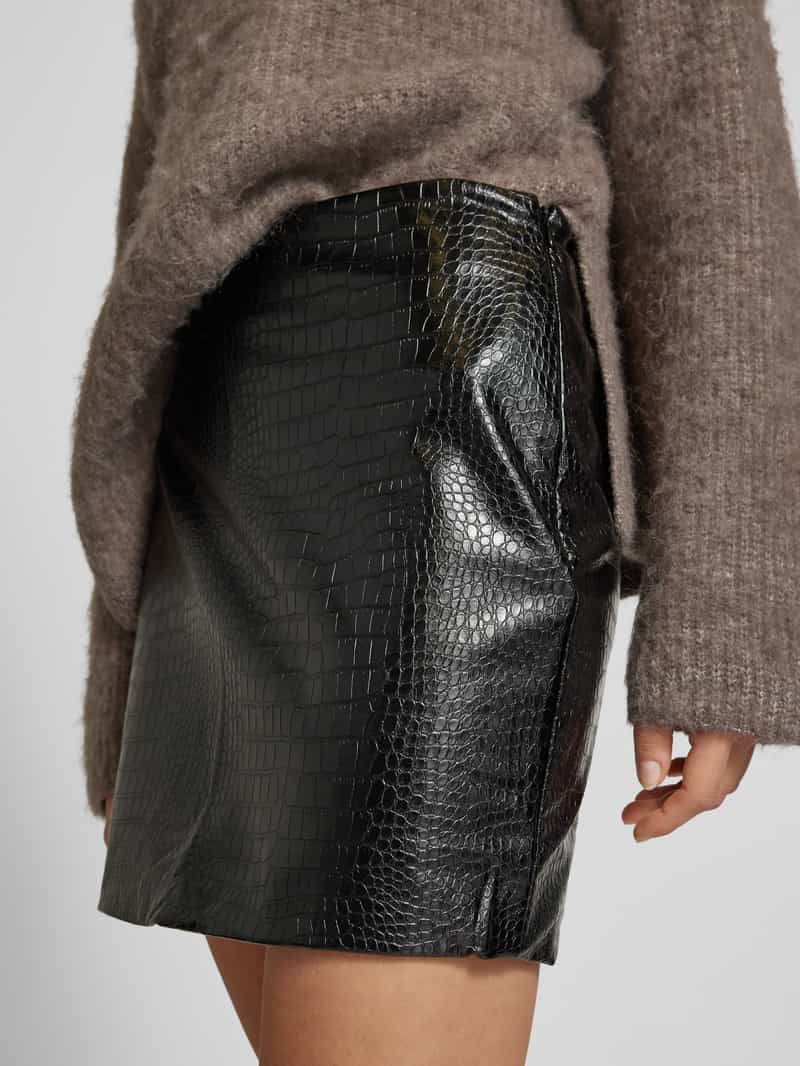 LeGer by Lena Gercke Minirok in leerlook model 'Dorothee'
