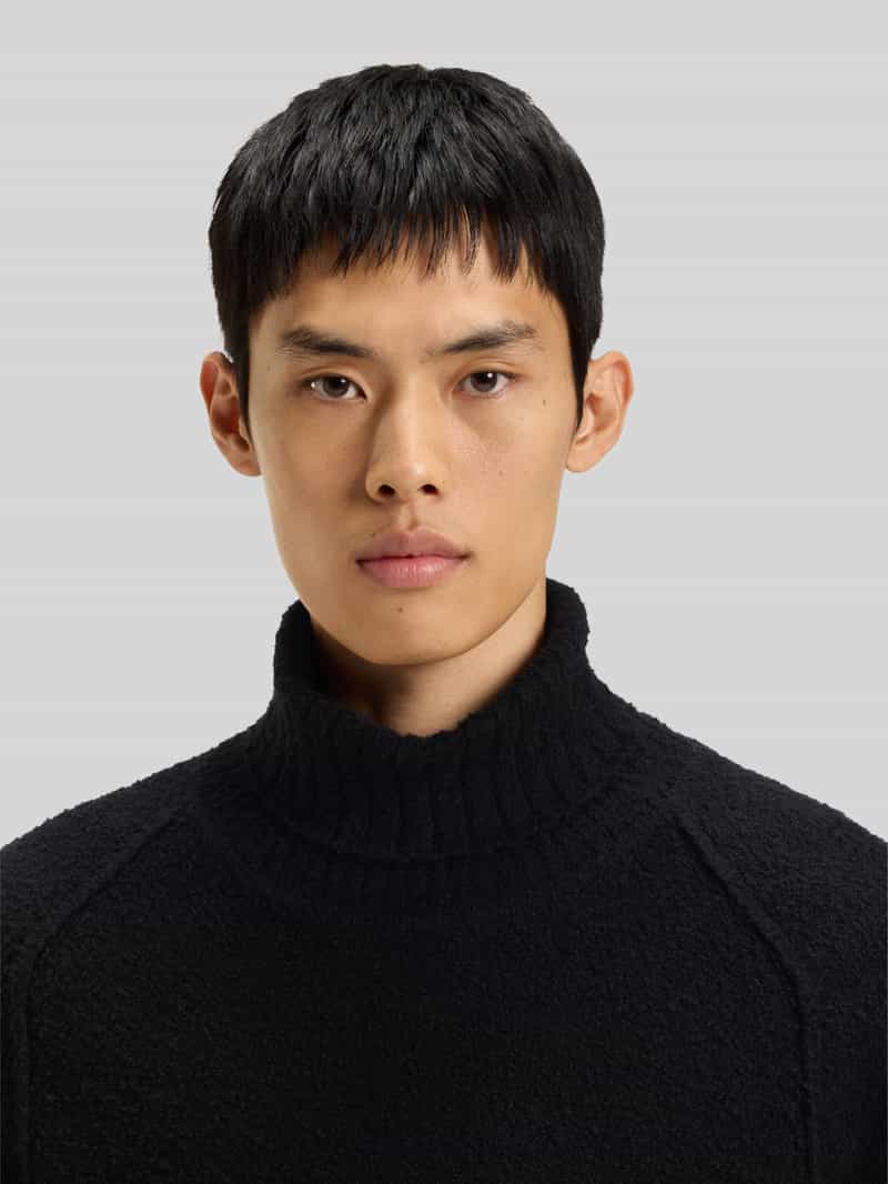 HUGO Regular fit coltrui van katoenmix model 'SAN RUDI'