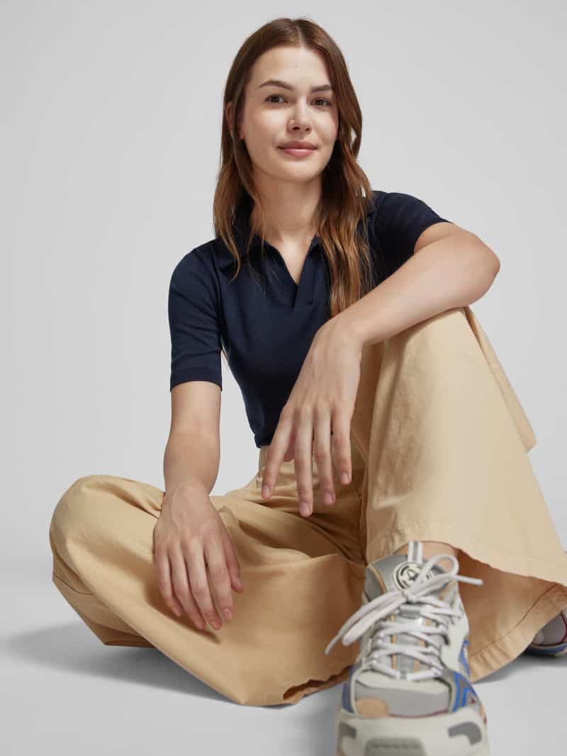Weekend Max Mara Gebreid shirt met V-hals model 'RONCOLO'