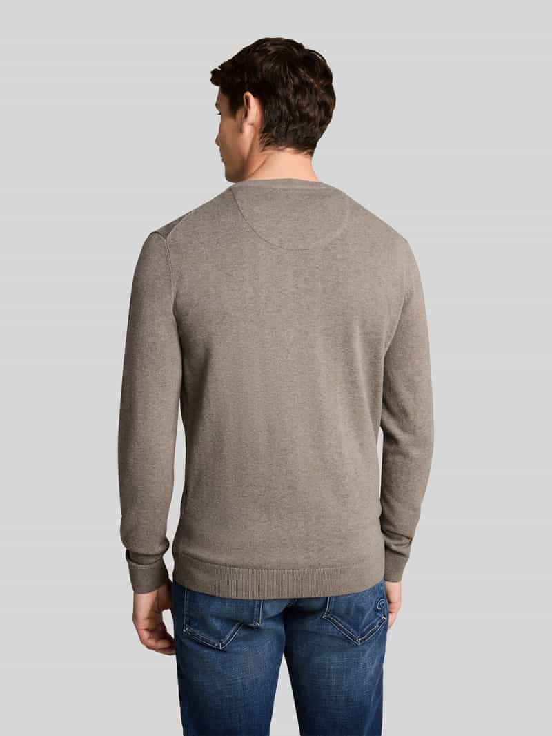 Tom Tailor Regular fit pullover van puur katoen