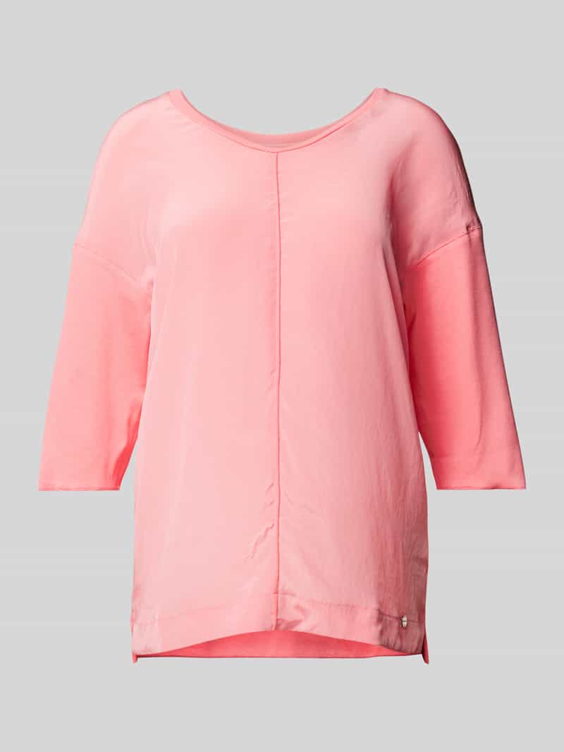Marc Cain Regular fit blouseshirt met extra brede schouders