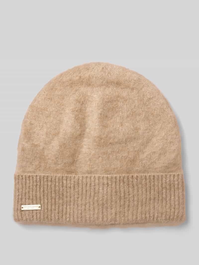 Beanie van puur kasjmier