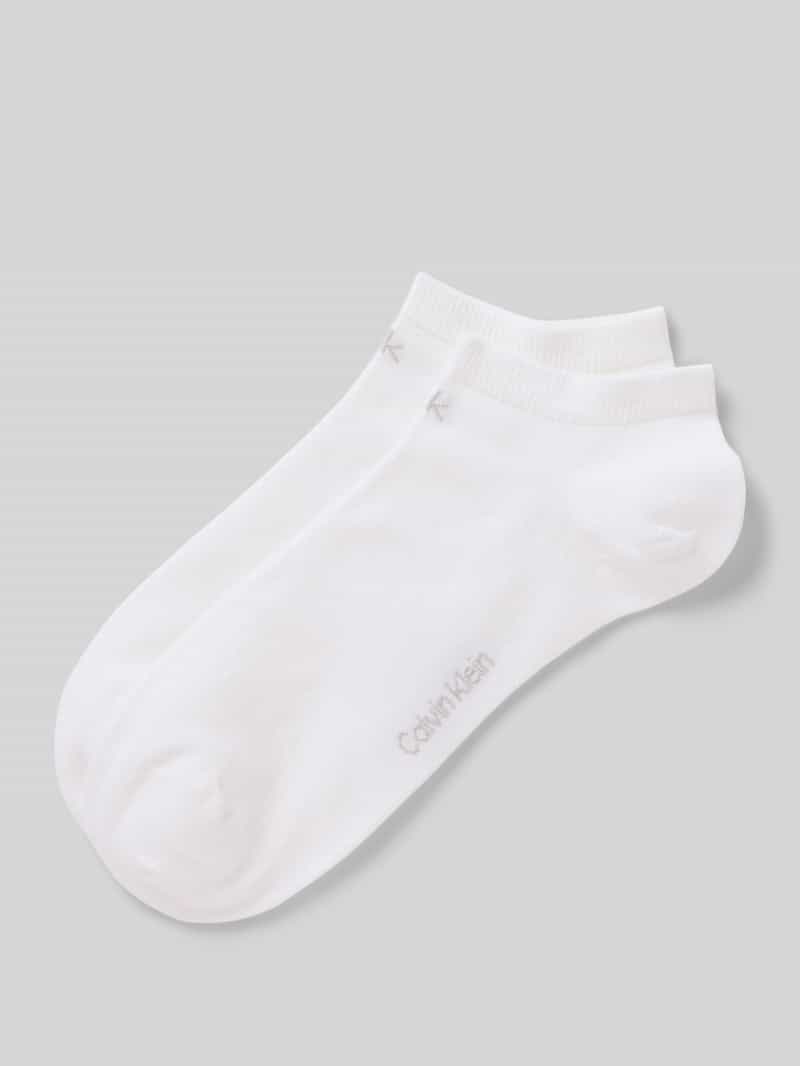 CK Calvin Klein Sneakersokken met labeldetail in een set van 3 paar