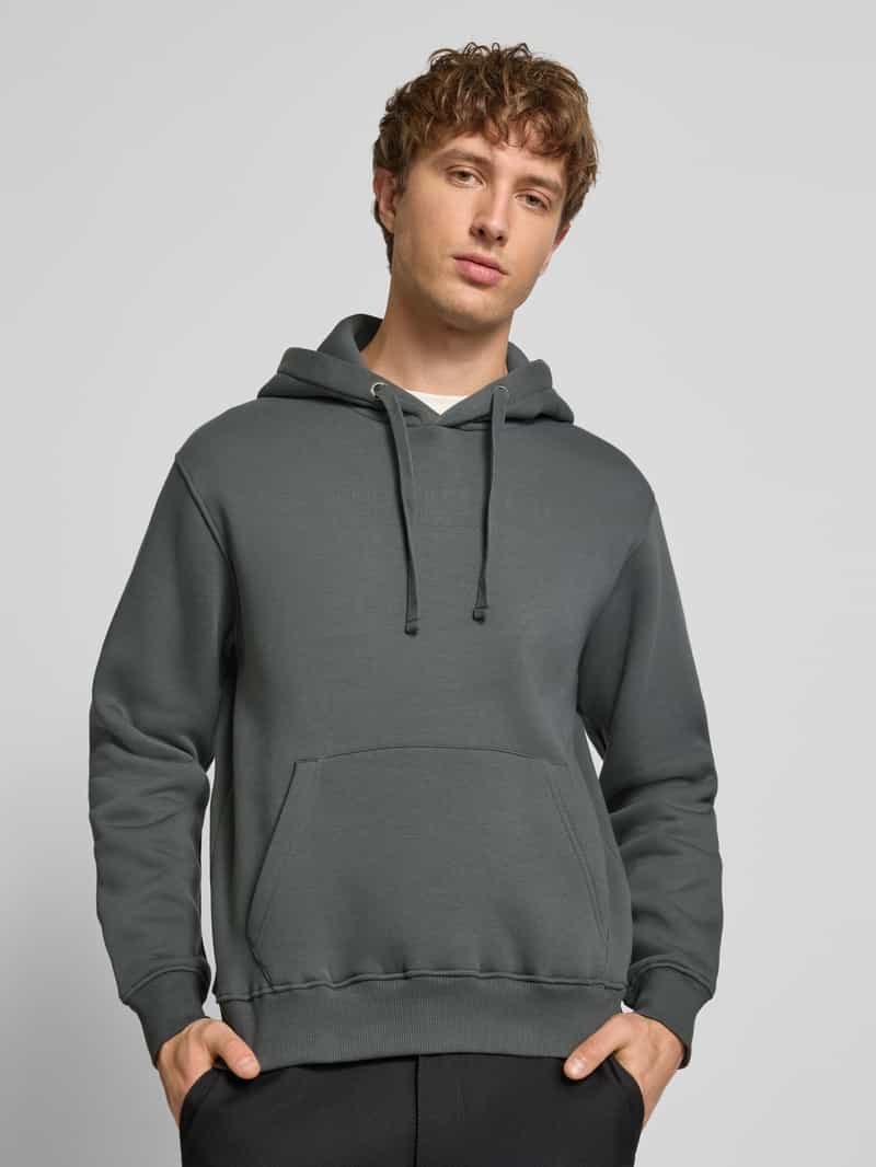 alpha industries Hoodie met labelprint en kangoeroezak