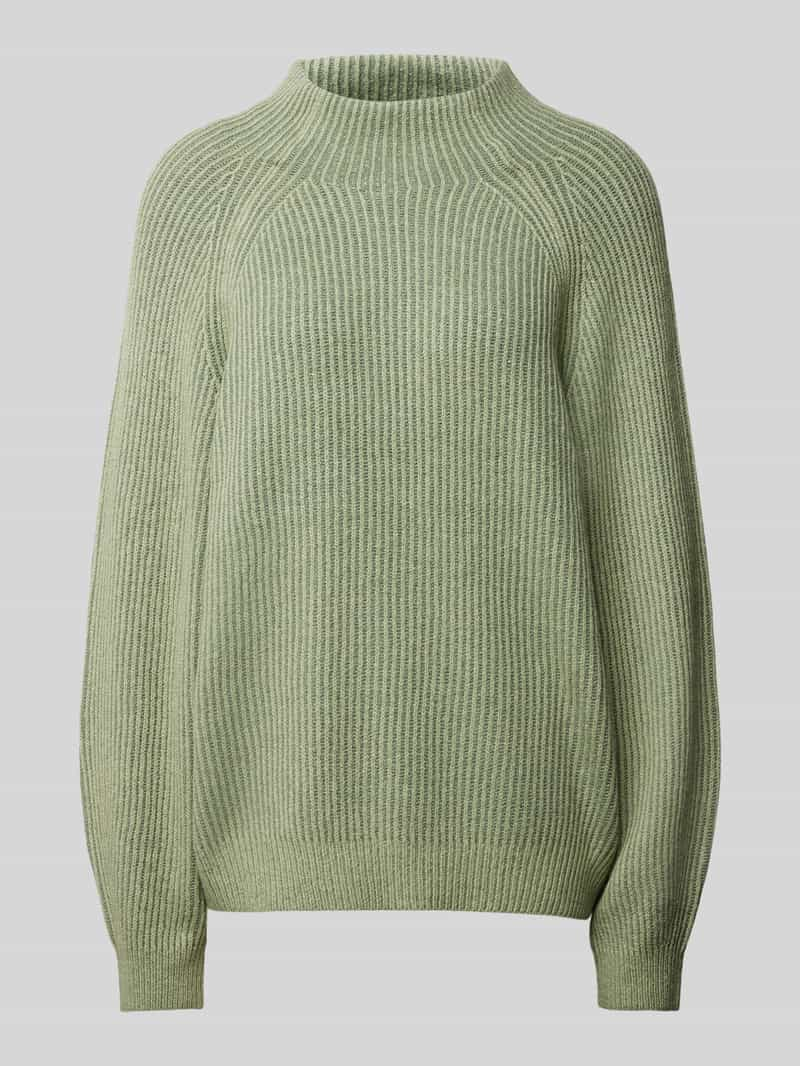 Tom Tailor Loose fit gebreide pullover met gestreept ribmotief