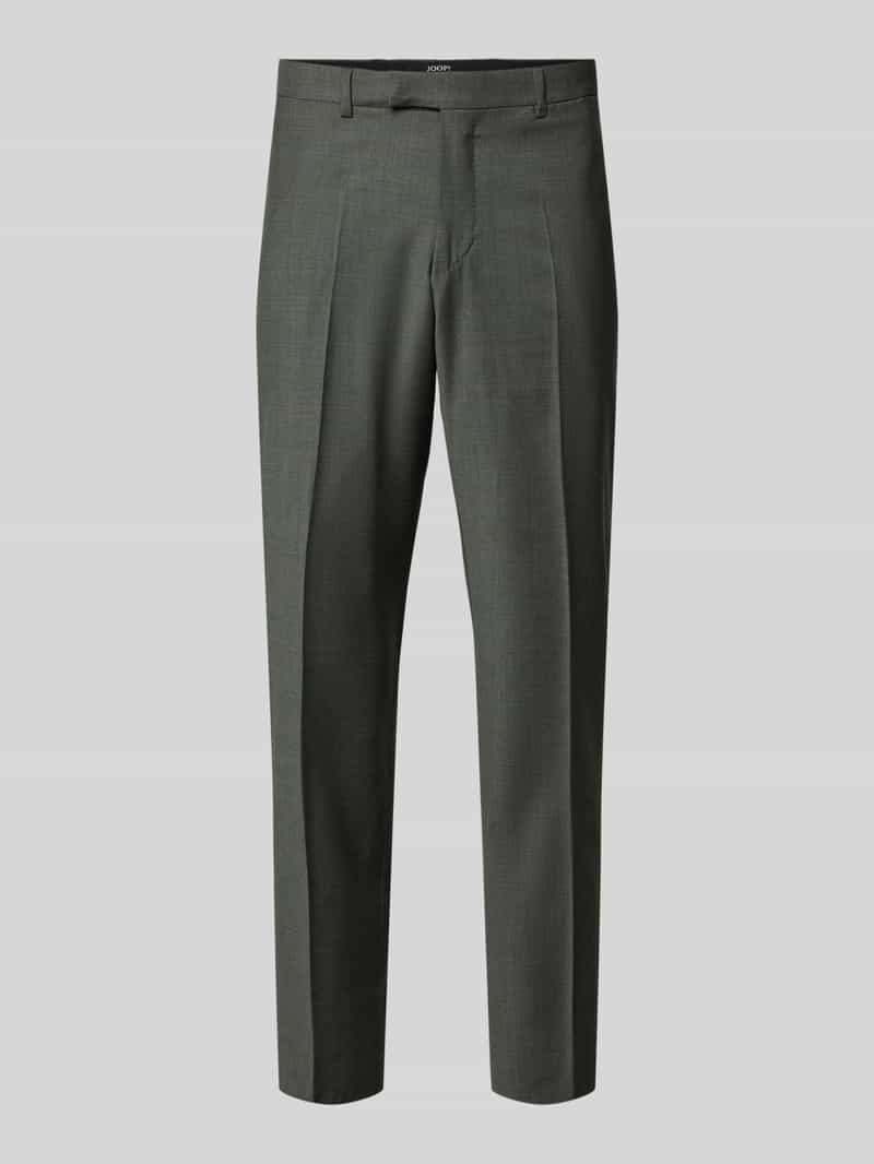 Modern fit pantalon met persplooien model 'Brad'