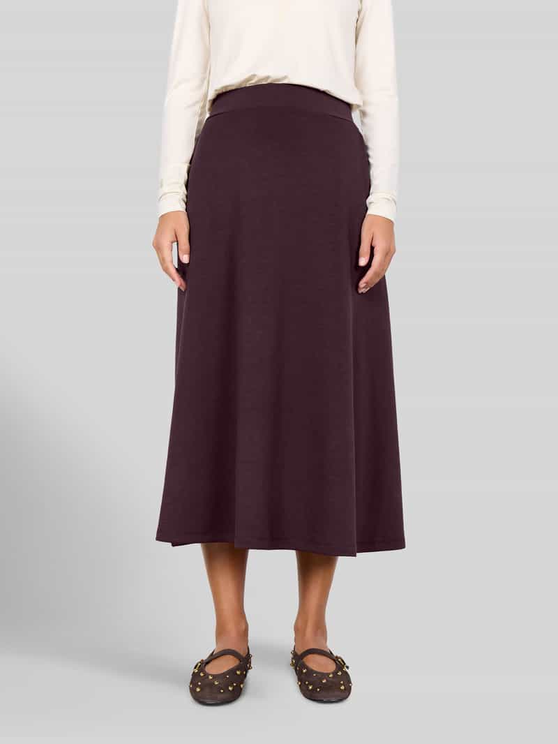 Soyaconcept Uitlopende midi-rok van modalmix model 'BANU'