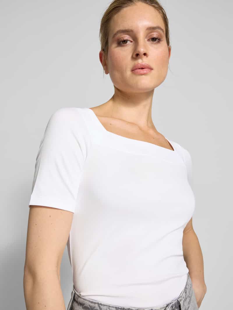 Marc Cain T-shirt met vierkante hals