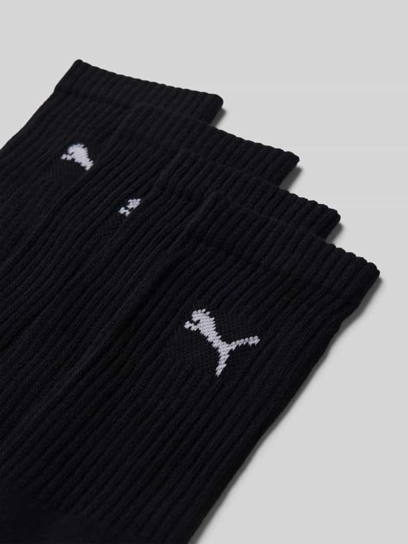Puma Sokken met labeldetail in een set van 4 paar