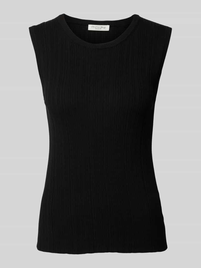 Christian Berg Woman Tanktop in gebreide look