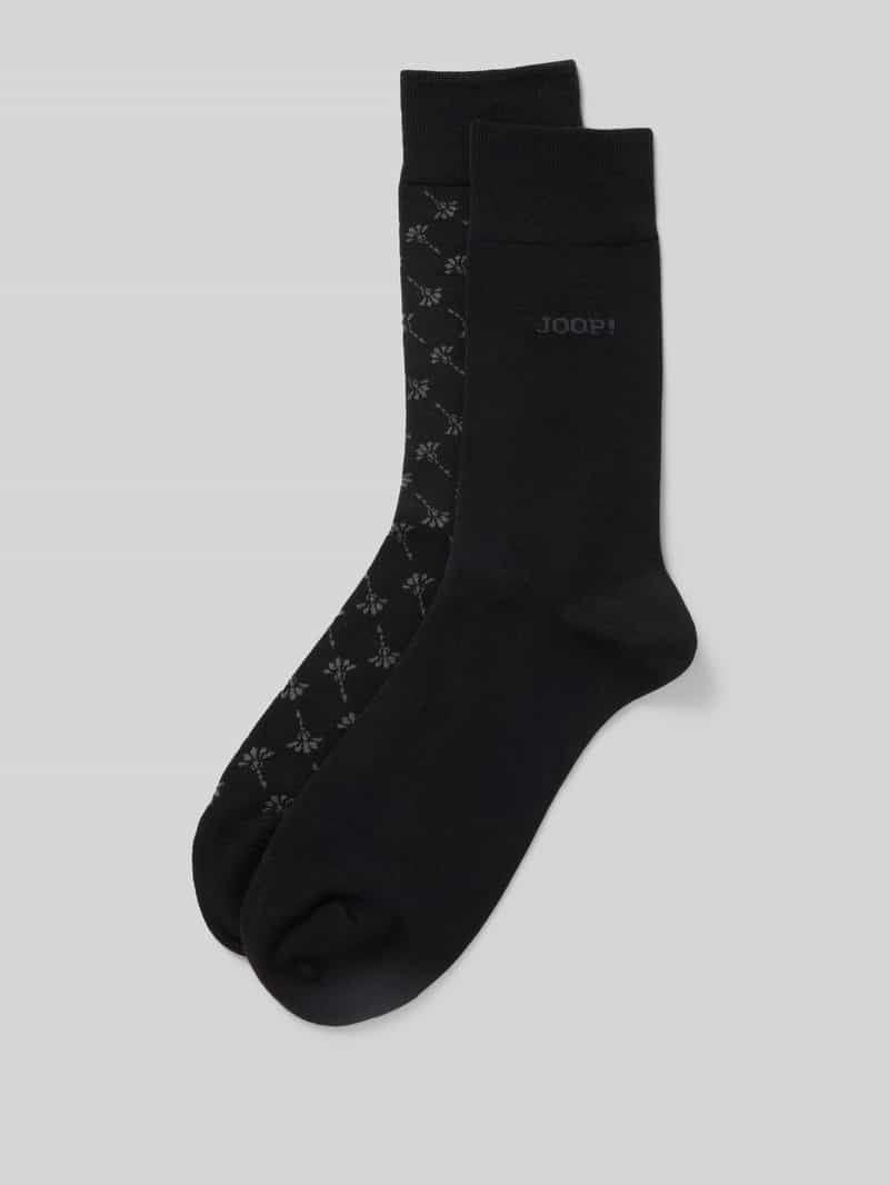 JOOP! Collection Sokken met elastische band in een set van 2 paar