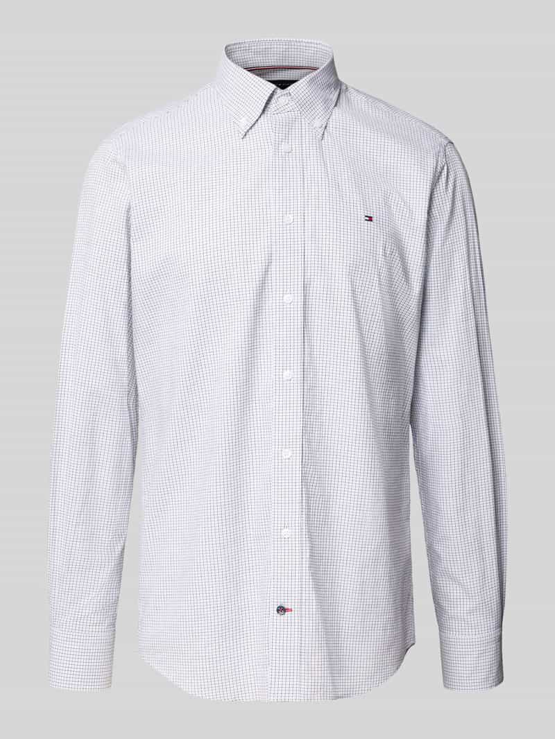 Tommy Hilfiger Regular fit zakelijk overhemd van puur katoen