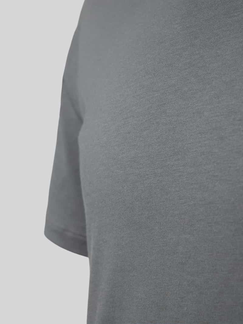 HUGO T-shirt met labelprint in een set van 3 stuks