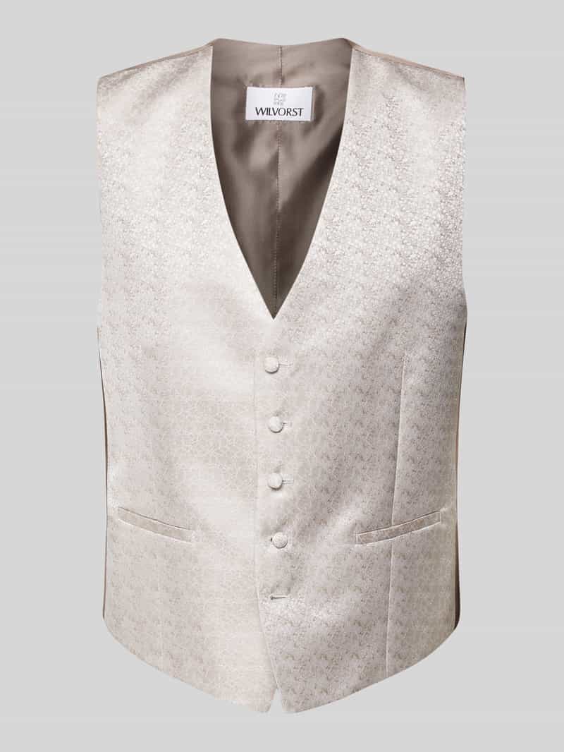 Wilvorst Gilet met strookzakken