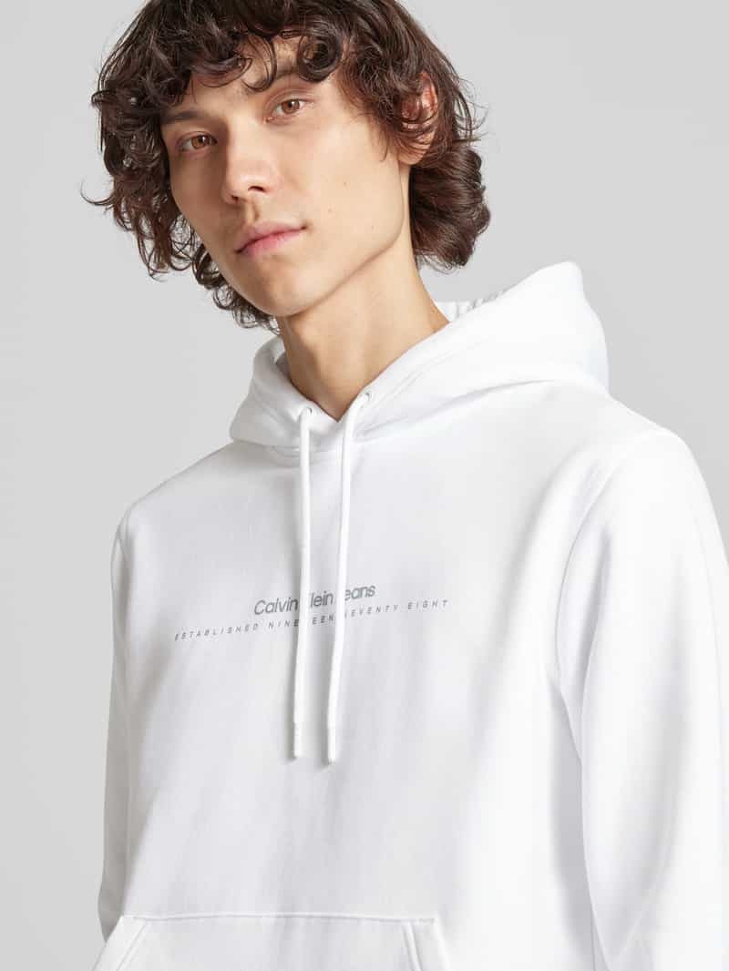Calvin Klein Jeans Hoodie met labelprint