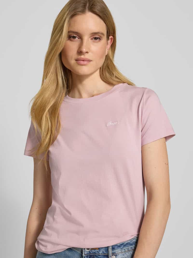 Boss Orange Regular fit T-shirt van puur katoen