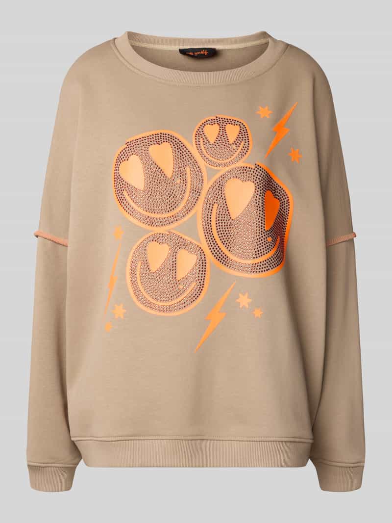 miss goodlife Relaxed fit sweatshirt met motiefprint