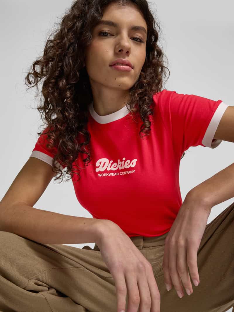 Dickies T-shirt van katoenmix model 'LEWISTOWN'