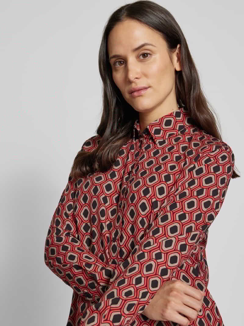 Christian Berg Woman Overhemdblouse met knoopsluiting