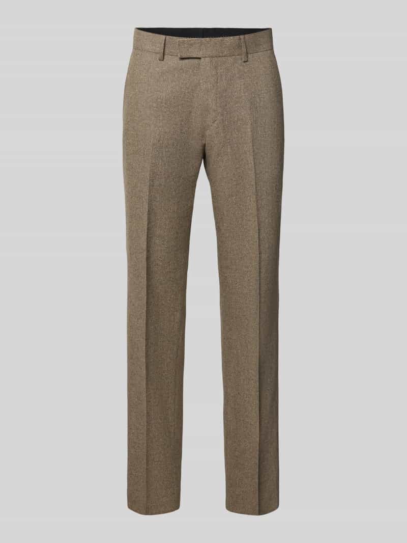 Tiger Of Sweden slim fit broek van wolmix met katoenmodel 'Tenuta'