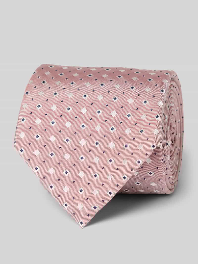 Boss Stropdas van zijdemix (7 5 cm)