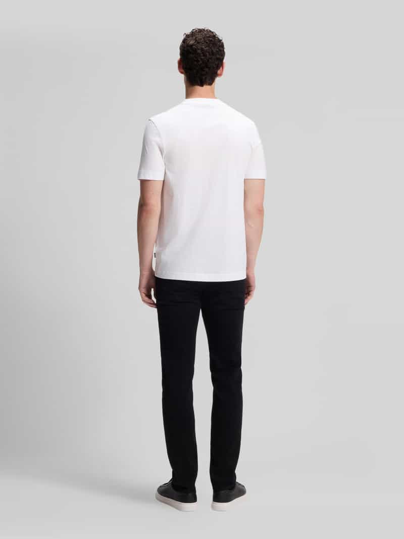 Boss Regular fit t-shirt van puur katoen model 'Thompson 02'