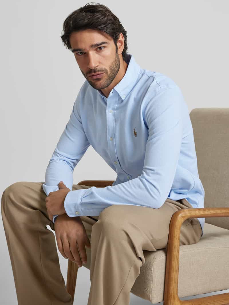 Polo Ralph Lauren Vrijetijdsoverhemd met labelstitching