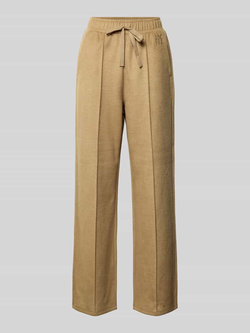 Weekend Max Mara Regular fit sweatpants met scheerwol model 'SPONDA'