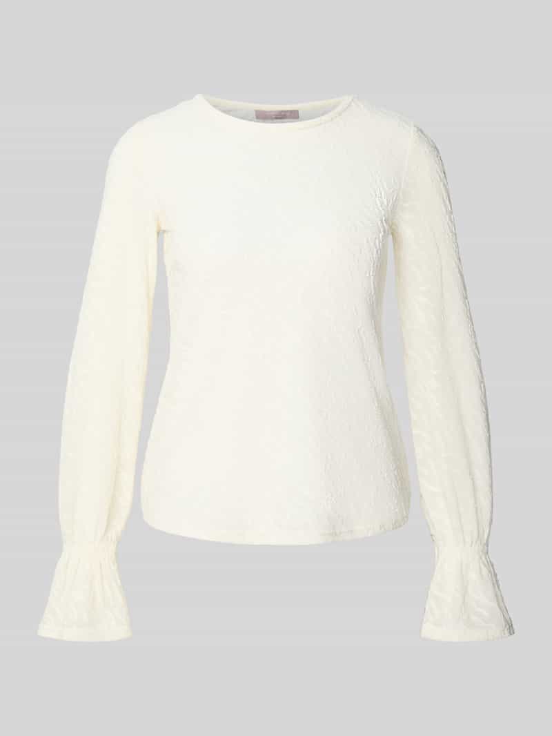 Christian Berg Woman Selection Lang shirt met ballonmouwen