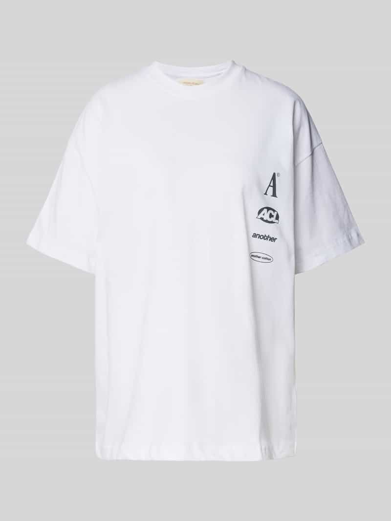 ANOTHER COTTON LAB T-shirt met labelprint