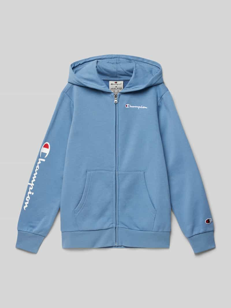 Champion Sweatjack met labelstitching