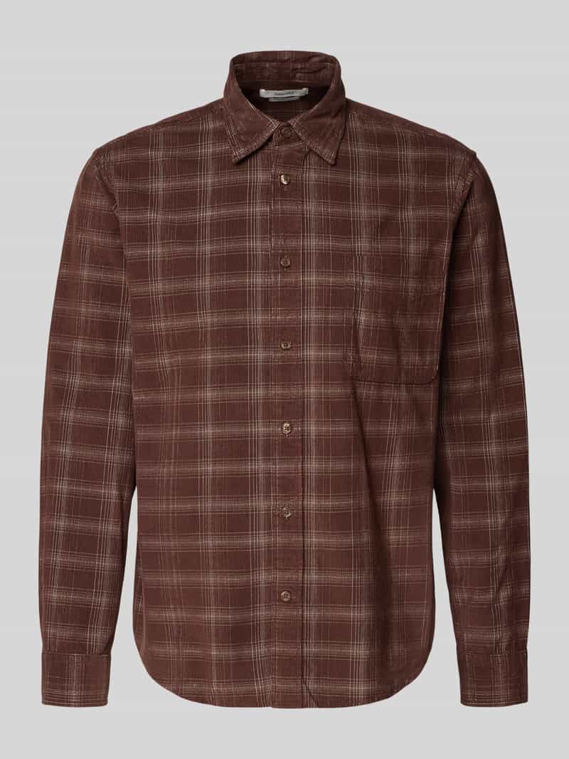 Selected Homme Regular fit vrijetijdsoverhemd van puur katoen