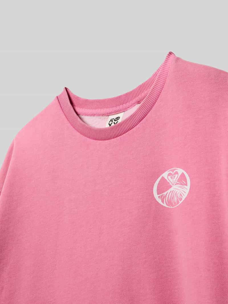 Roxy Sweatshirt met labelprint