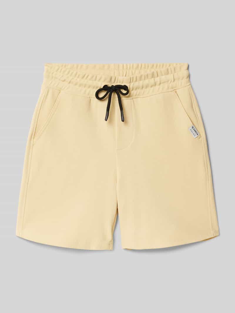 Garcia Regular fit bermuda met steekzakken
