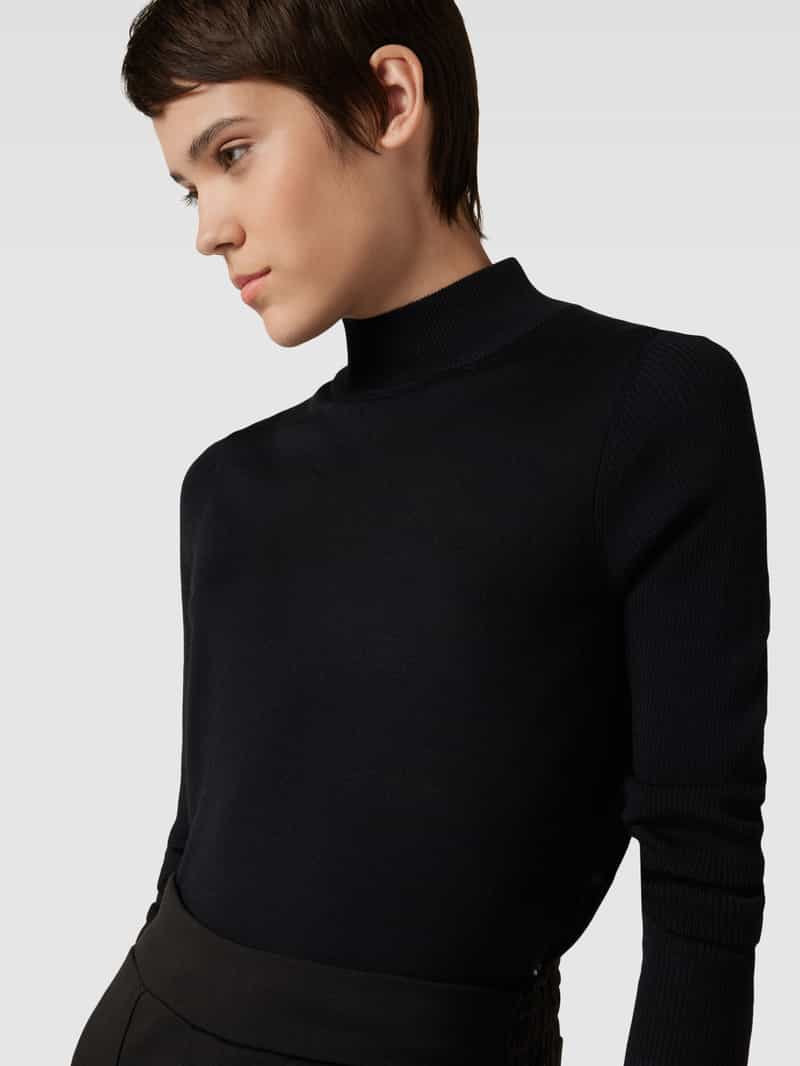 HUGO Gebreide pullover van scheerwol model 'Sedennian'