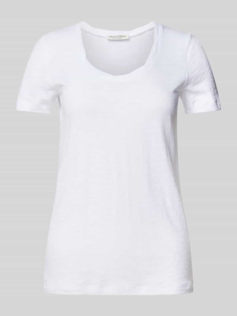 Marc O'Polo Shaped fit T-shirt van puur katoen