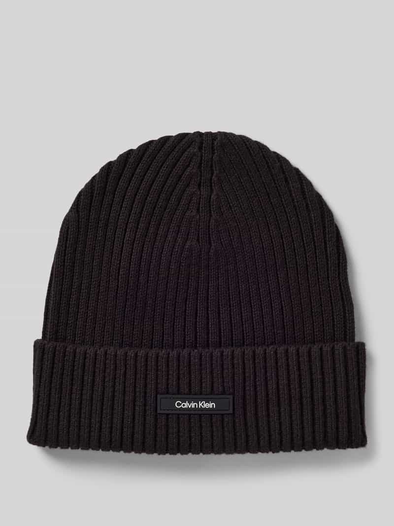 CK Calvin Klein Muts met labelpatch model 'Essential'