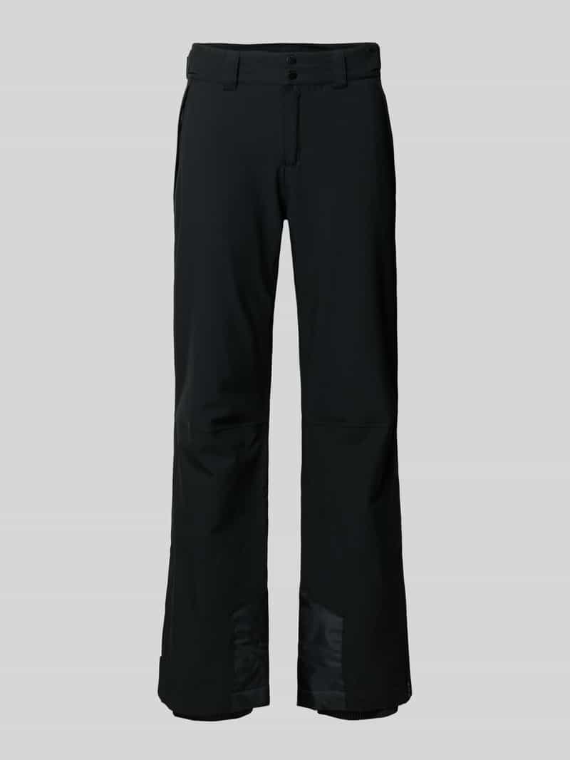 LUHTA Flared stoffen broek met ritszakken model 'KUMPULA'