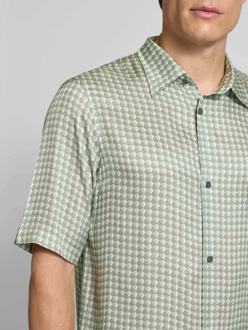 Armani Exchange Vrijetijdsoverhemd met knoopsluiting model 'CAMICIA'