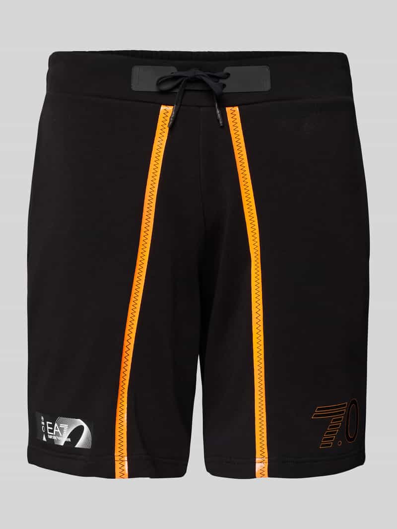 Sweatshorts van puur katoen EA7 Emporio Armani