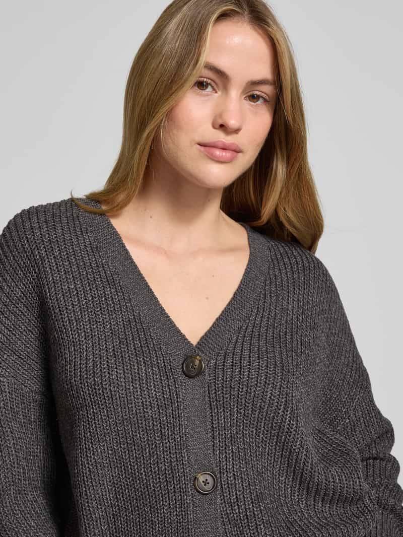 Vero Moda Loose fit gebreid jack met sierknopen model 'LEA'