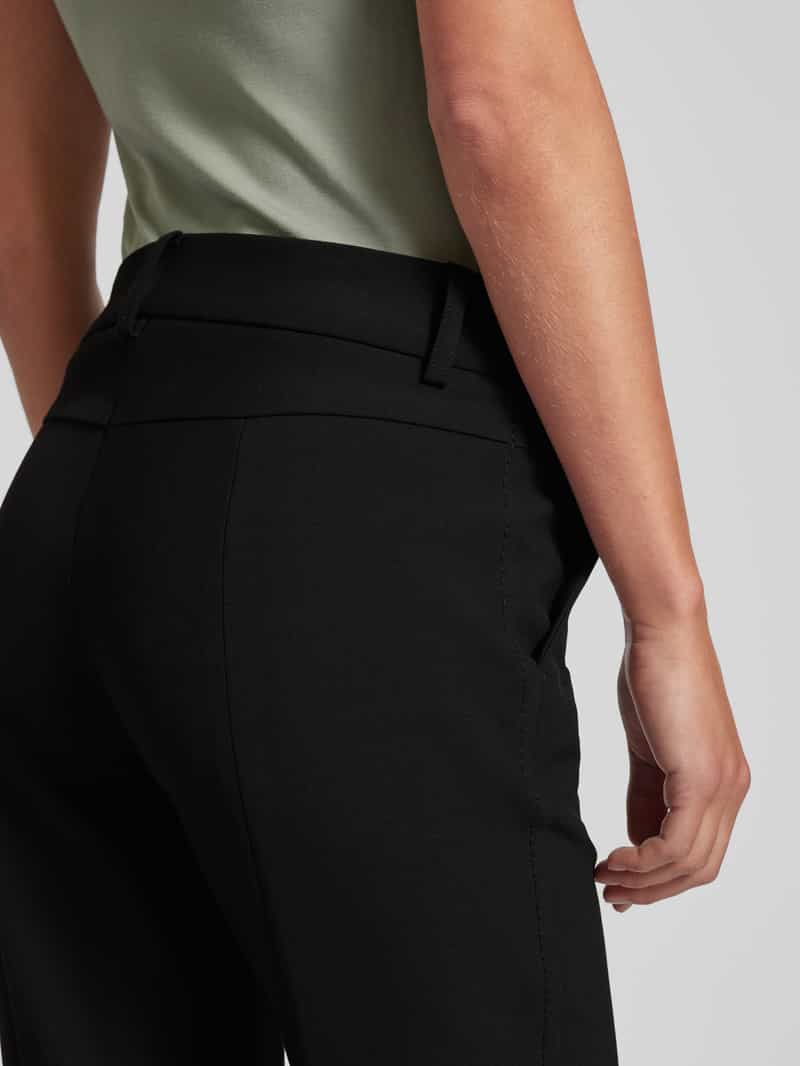 CAMBIO Stoffen broek met vaste persplooien model 'FARAH'