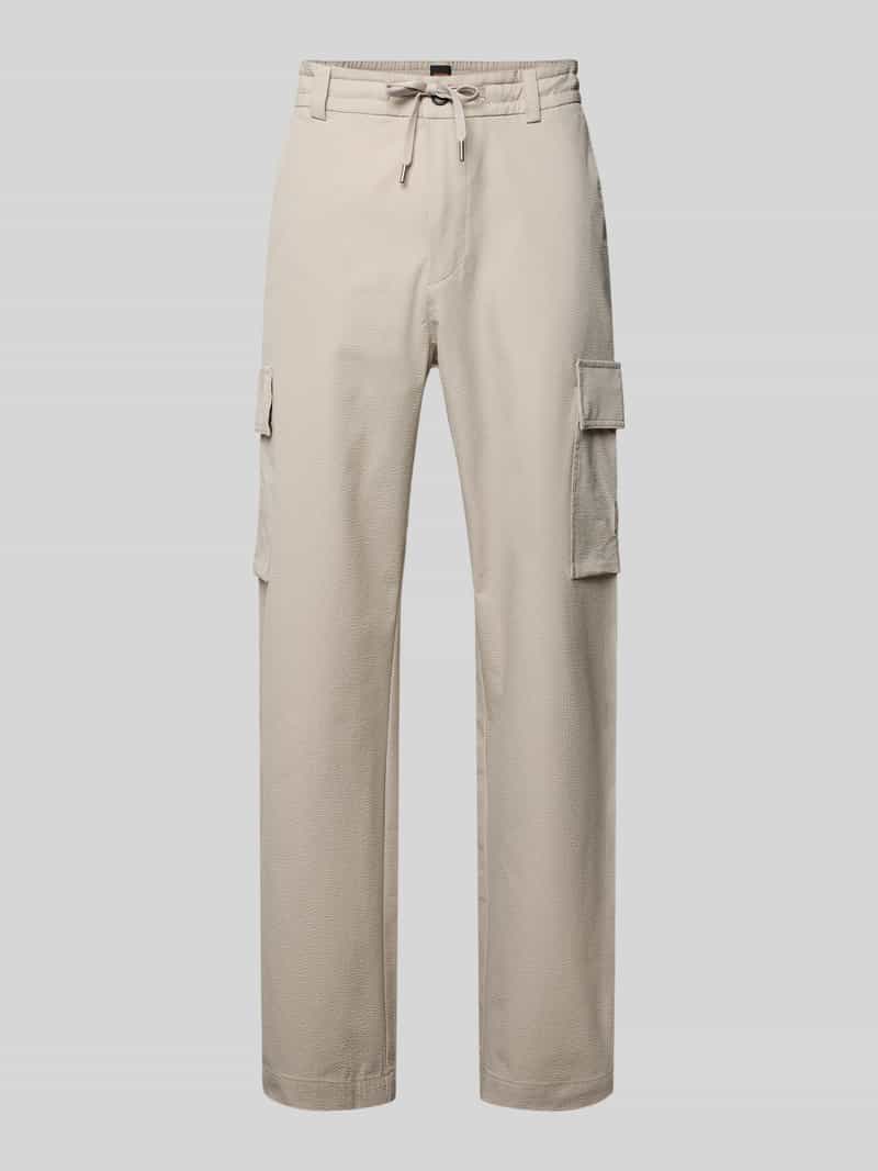 relaxed fit cargobroek met riemlussen model 'SRACKY'